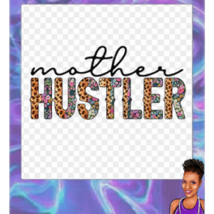 Mother Hustler | Bleached shirt | Choose your own tee color