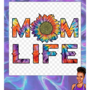 Mom Life | Bleached shirt | Choose your own tee color