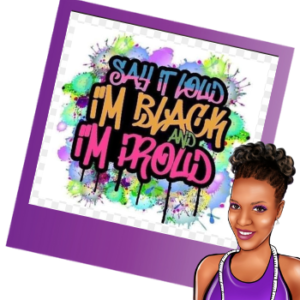 Say It Loud, I'm Black ... | Bleached shirt | Choose your own tee color