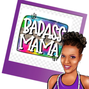 Badass Mom | Bleached shirt | Choose your own tee color