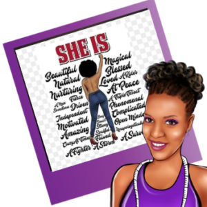 She Is.... | Bleached shirt | Choose your own tee color