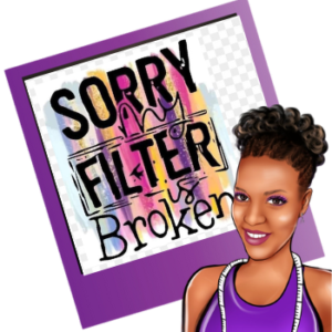 Sorry My Filter is Broken | Bleached shirt | Choose your own tee color