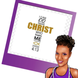 I Can Do All Things Through... | Bleached shirt | Choose your own tee color