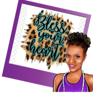 Bless Your Heart | Bleached shirt | Choose your own tee color