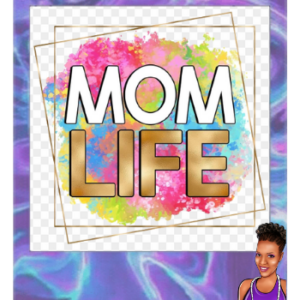 Mom Life | Bleached shirt | Choose your own tee color