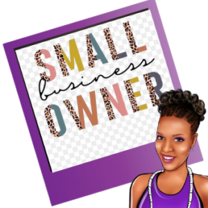 Small Business Owner (leopard) | Bleached shirt | Choose your own tee color