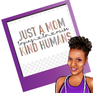 Just a Mom Trying to Raise Kind Humans | Mom Inspired ~ Bleached shirt | Choose your own tee color (Copy)