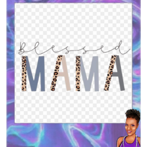 Blessed Mama | Bleached shirt | Choose your own tee color