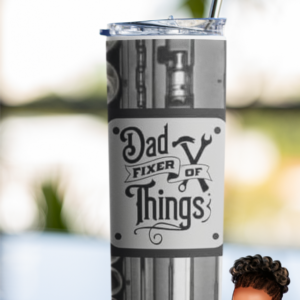Dad Fixer of Things | Personalized | Custom 20 oz. Tumbler