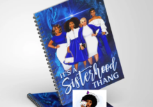 Our Exclusive – IT’S A SISTERHOOD THANG (Blue & White) ~ Planner/Journal/Notebook