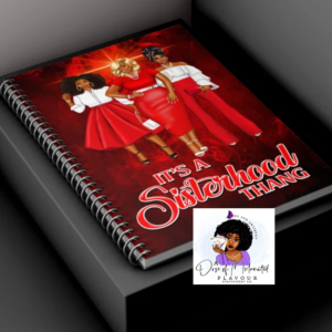 Our Exclusive – IT’S A SISTERHOOD THANG (Red & White) ~ Planner/Journal/Notebook
