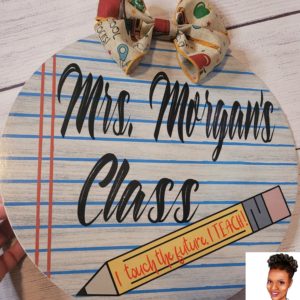 Teacher Door Sign | Teacher Name Sign | Teacher Appreciation Gift Personalized