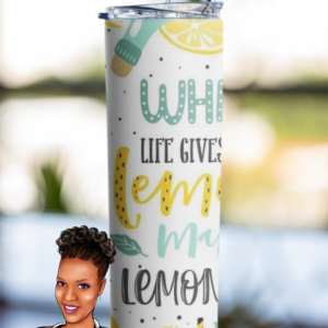 When Life Gives You Lemons... | Personalized | Custom 20 oz. Tumbler