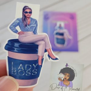 Lady Boss Bookmark | Planner Swag | Magnetic Bookmark