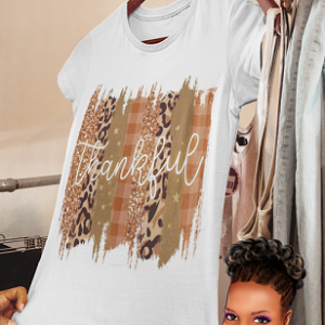 Thankful (Brushed Strokes) T-Shirt