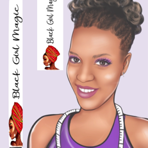 Black Girl Magic...Glitter Gel Pen